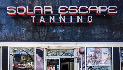 solar escape eastchester|solar escape tanning.